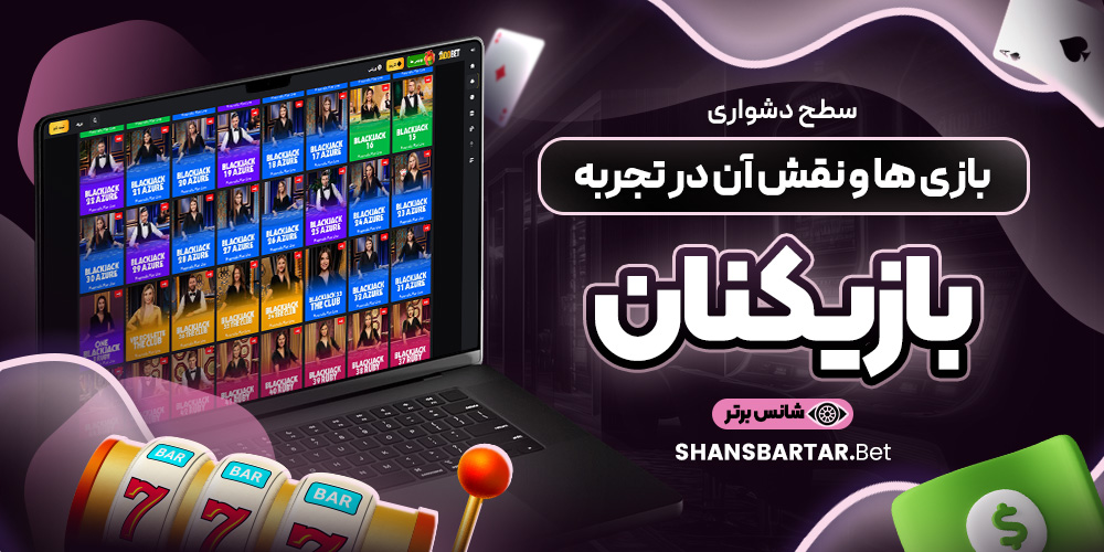 سطح دشواری بازی ها و نقش آن در تجربه بازیکنان سطح دشواری بازی ها و نقش آن در تجربه بازیکنان